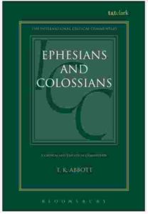 abbott-Ephesians Colossians Commentary